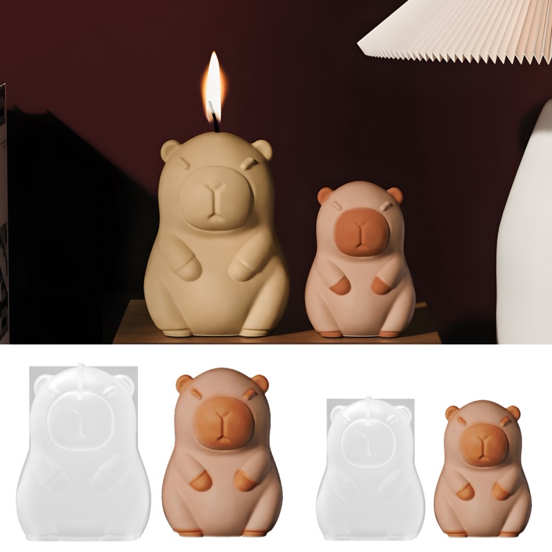Candle Making Classes - Capybara Pudding Baking Silicone Mold DIY