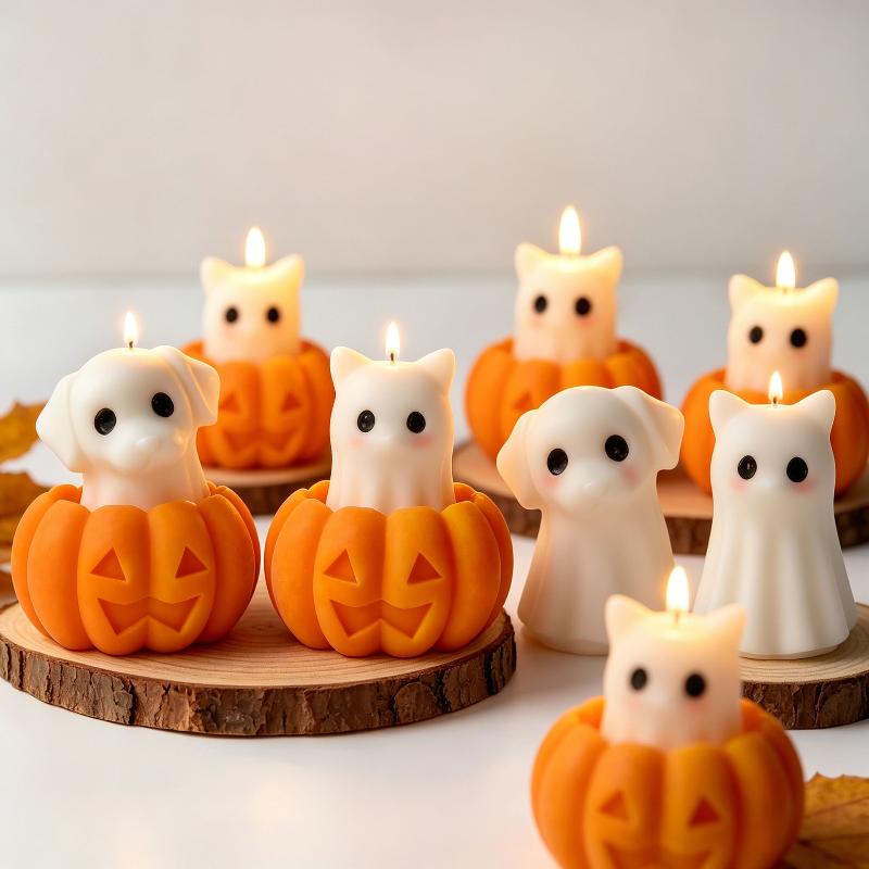 Candle Making Party - New DIY Halloween Multi-Use Silicone Mold