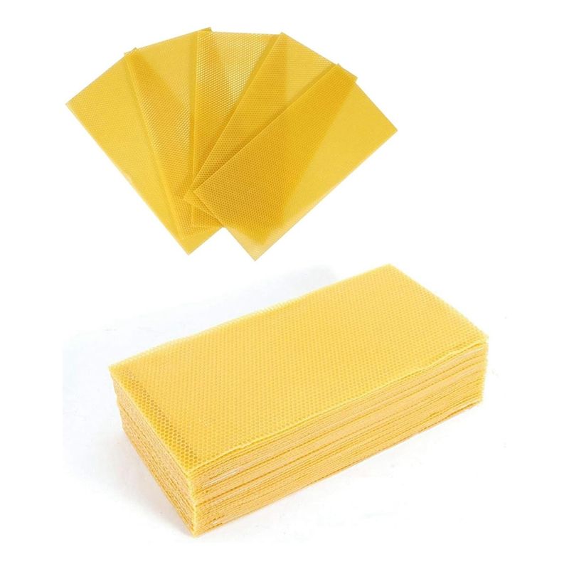Candle Making With Beeswax - 30Pcs Beeswax Sheets, Natural Wax Foundation