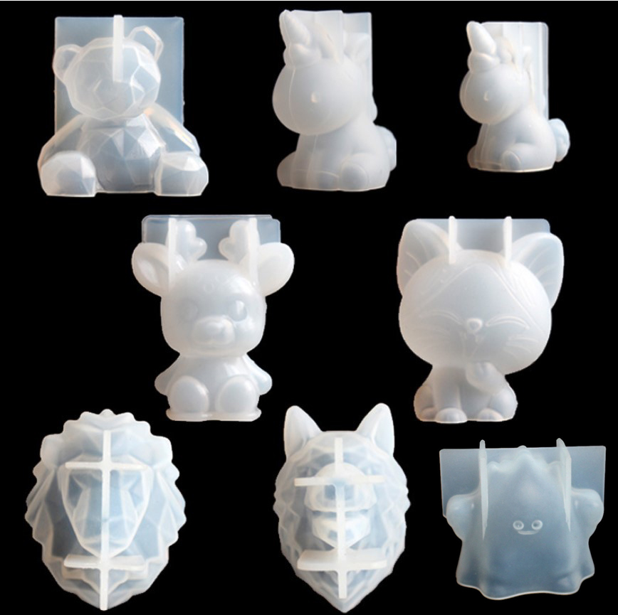 Candle Making Classes - Transparent Unicorn Silicone Epoxy Resin Molds