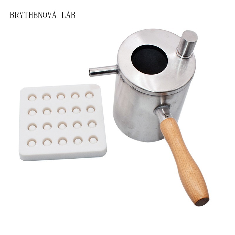 Candle Making With Beeswax - Beeswax Pouring Pot Stainless Steel Beeswax