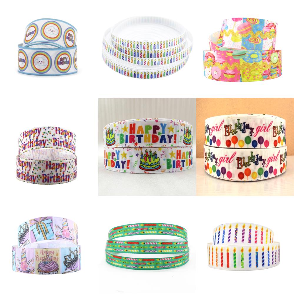 Candle Making Los Angeles - 5 Yards Multi Size Happy Birthday