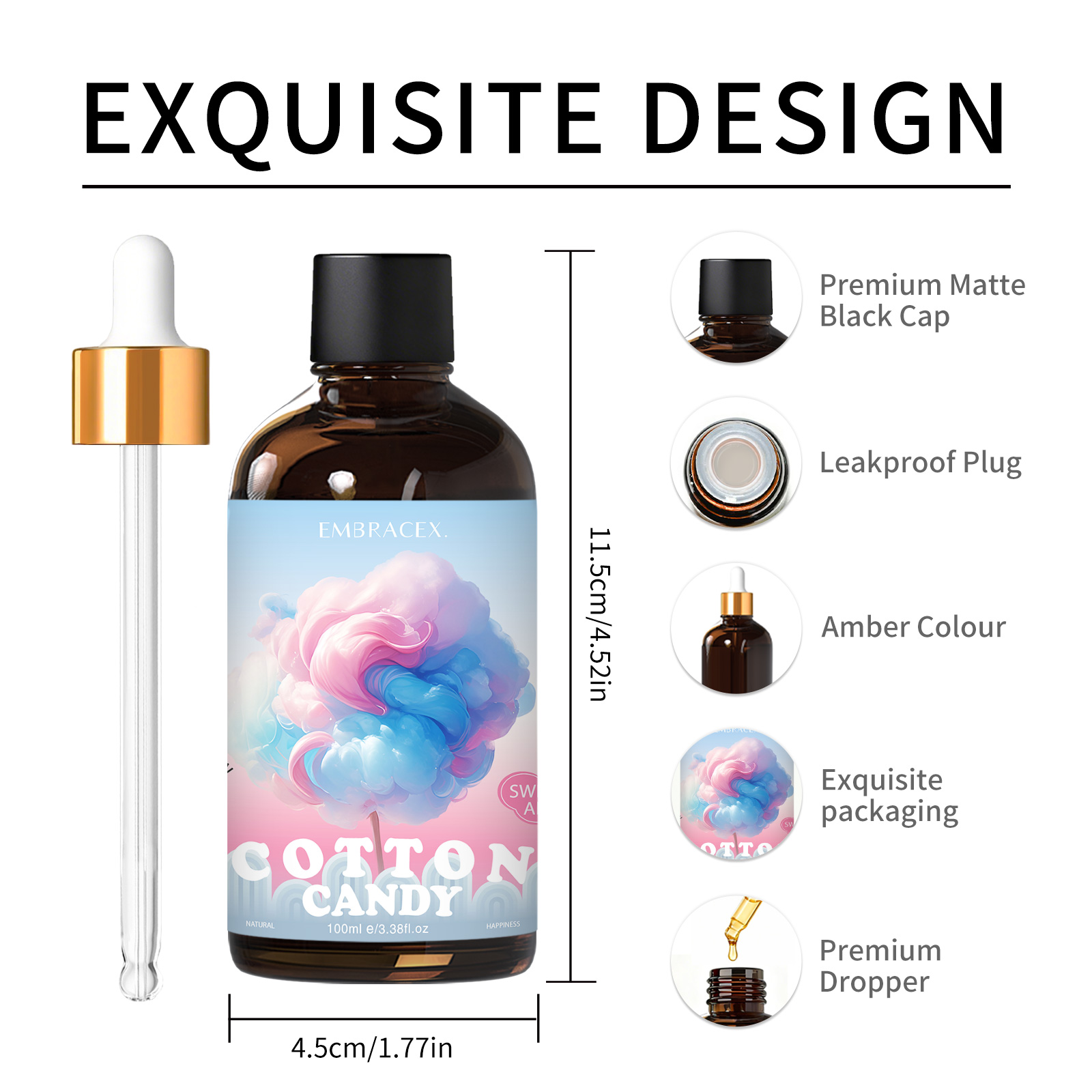 100ml Cotton Candy Fragrance O - Candle Making Oils 评论和价格