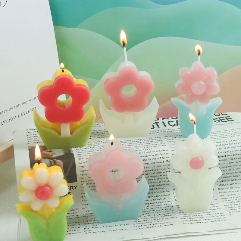 Flower Aromatherapy Candle Sil - Candle Making Party 评论和价格