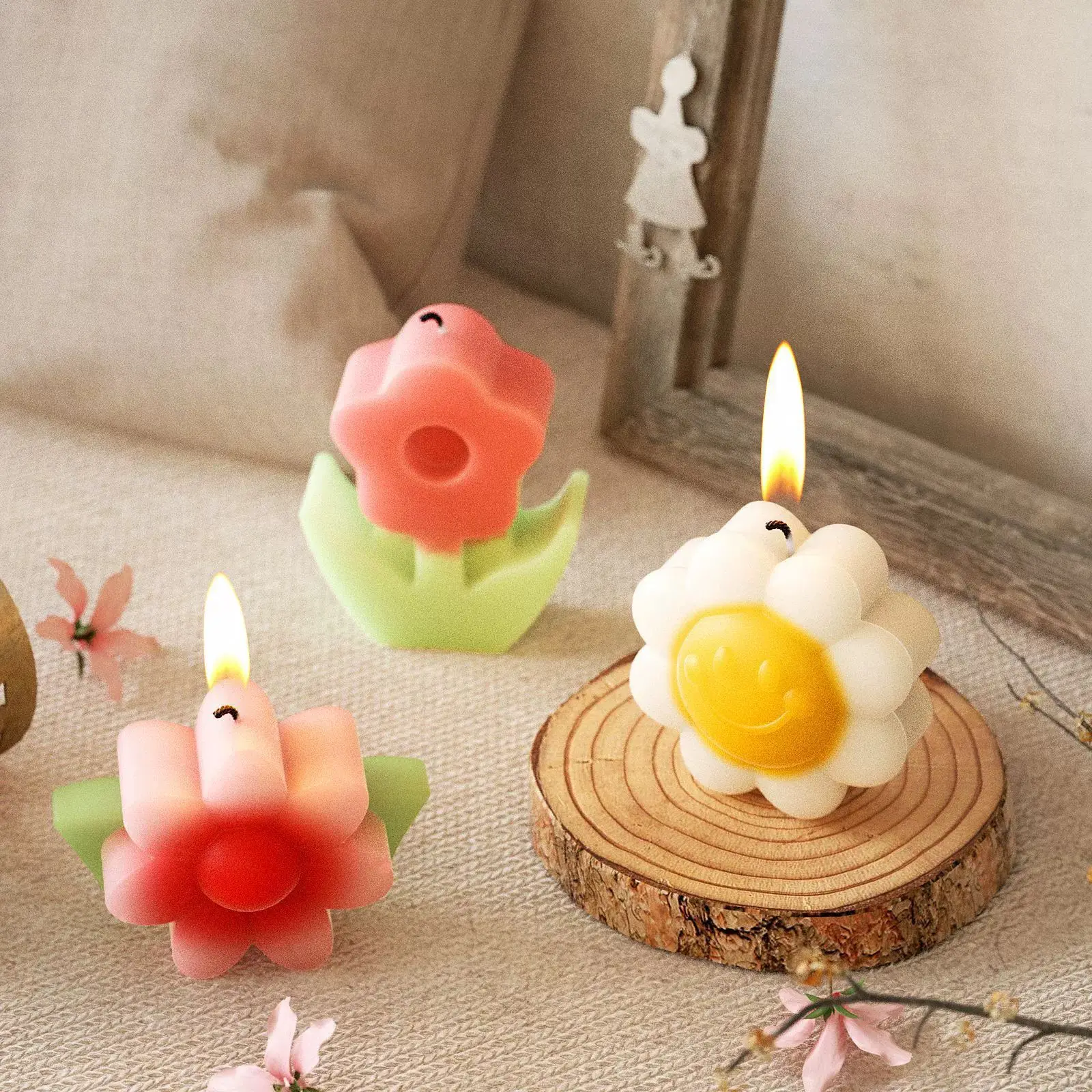 Flower Aromatherapy Candle Sil - Candle Making Party 评论和价格