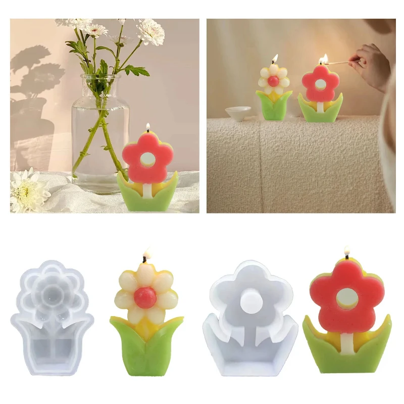 Flower Aromatherapy Candle Sil - Candle Making Party 评论和价格