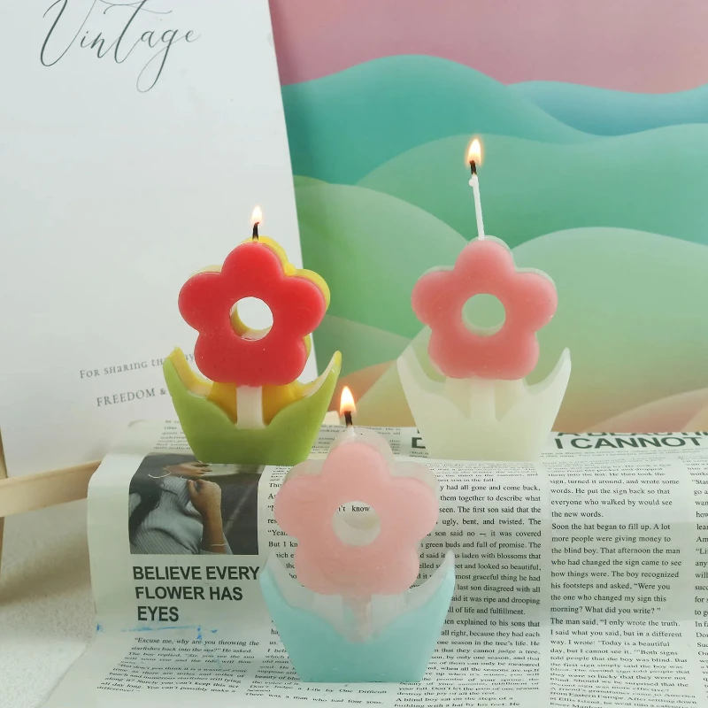 Flower Aromatherapy Candle Sil - Candle Making Party 评论和价格