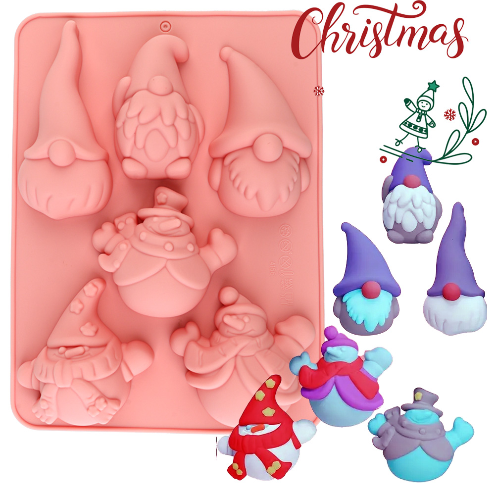 6-Cavity Christmas Gnome Cake  - Candle Making Los Angeles 评论和价格