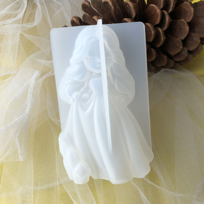3D Cute Princess Silicone Cand - Candle Making Classes 评论和价格