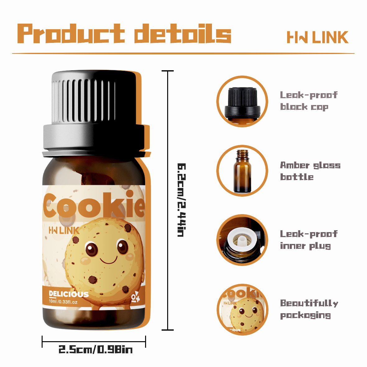 10ml Cookie Fragrance Oils For - Candle Making Oils 评论和价格
