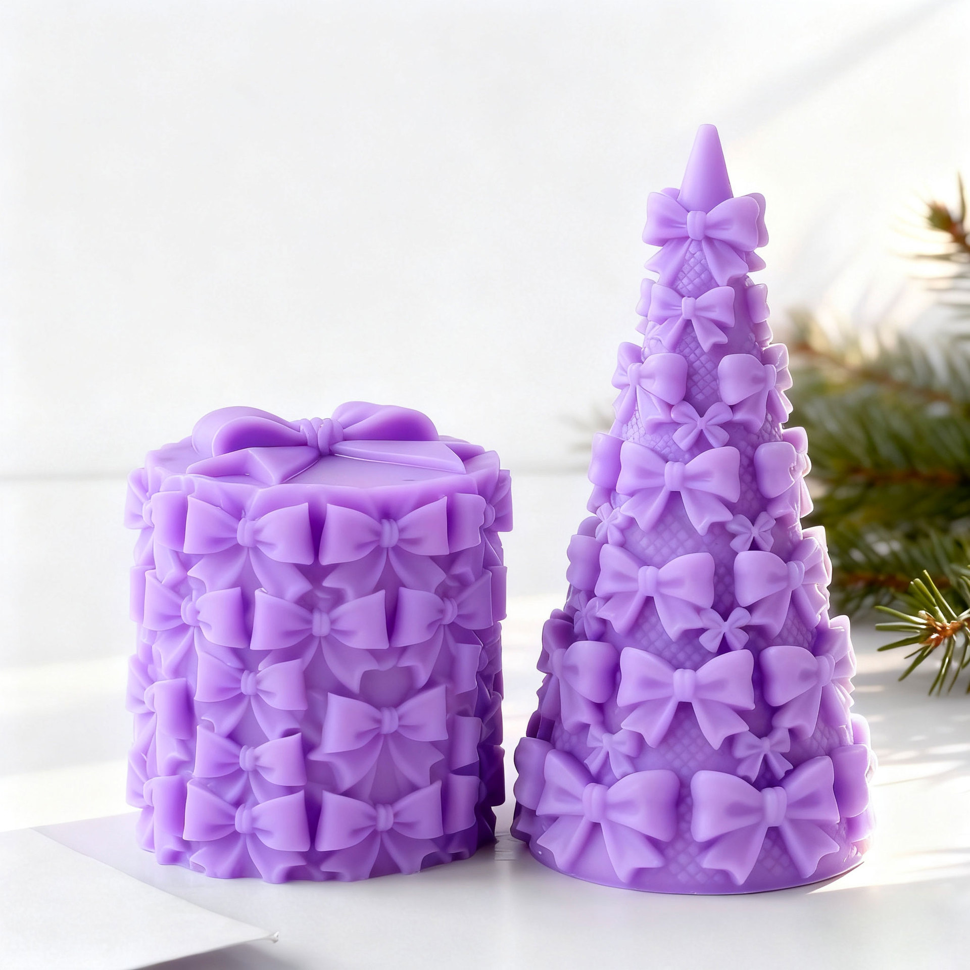 3D Bow Tie Christmas Tree Gift - Candle Making Party 评论和价格