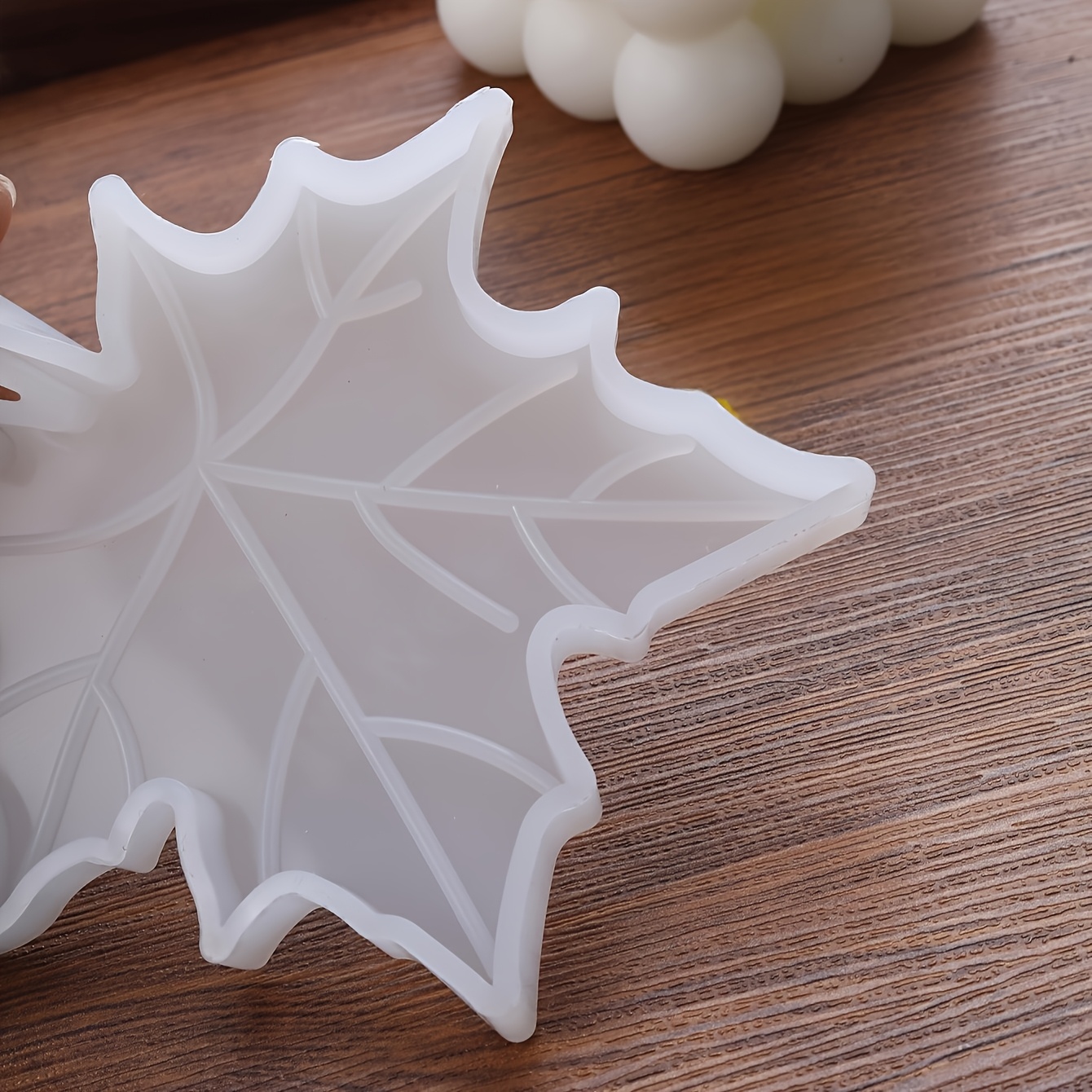 1PC Maple Leaf shaped Silicone - Candle Making Classes 评论和价格