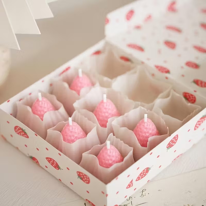 Strawberry Silicone Candle Mol - Candle Making Party 评论和价格