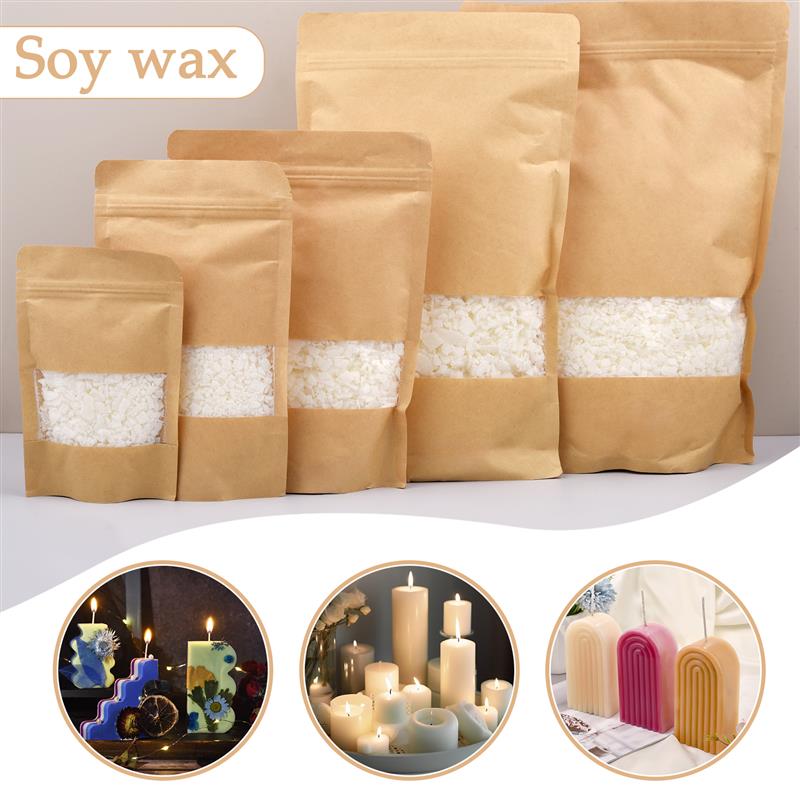 50-1000g Natural Pure Soy Wax  - Candle Making Los Angeles 评论和价格