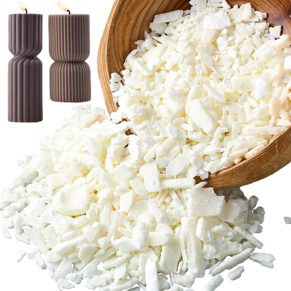 1 Pounds Pure White Soy Wax Fo - Candle Making Los Angeles 评论和价格