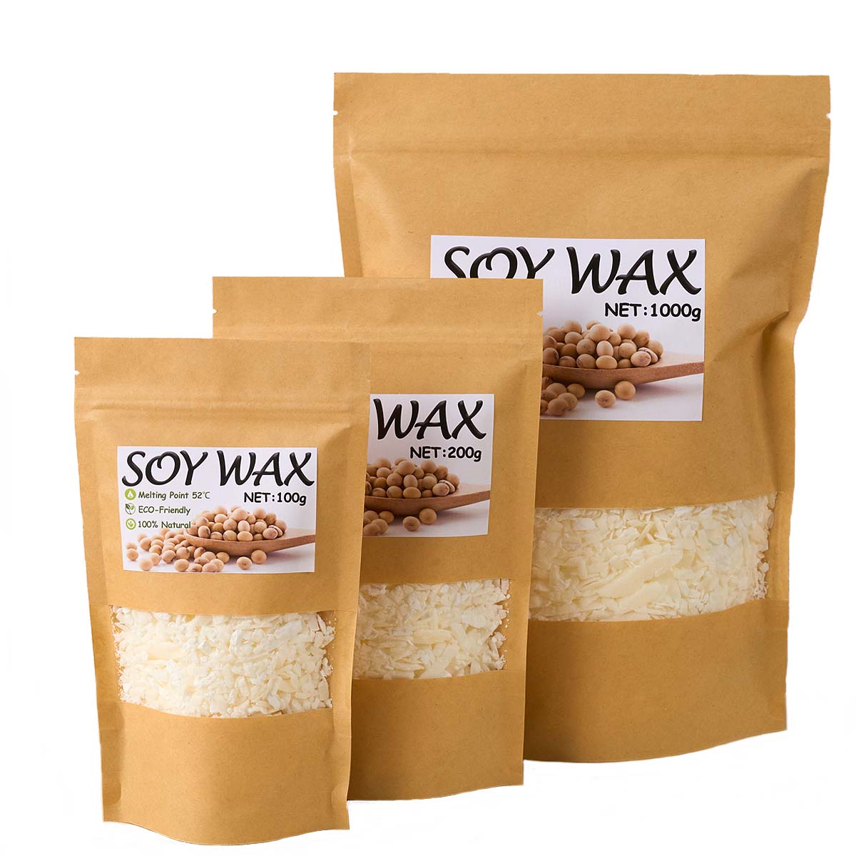 1 Pounds Pure White Soy Wax Fo - Candle Making Los Angeles 评论和价格