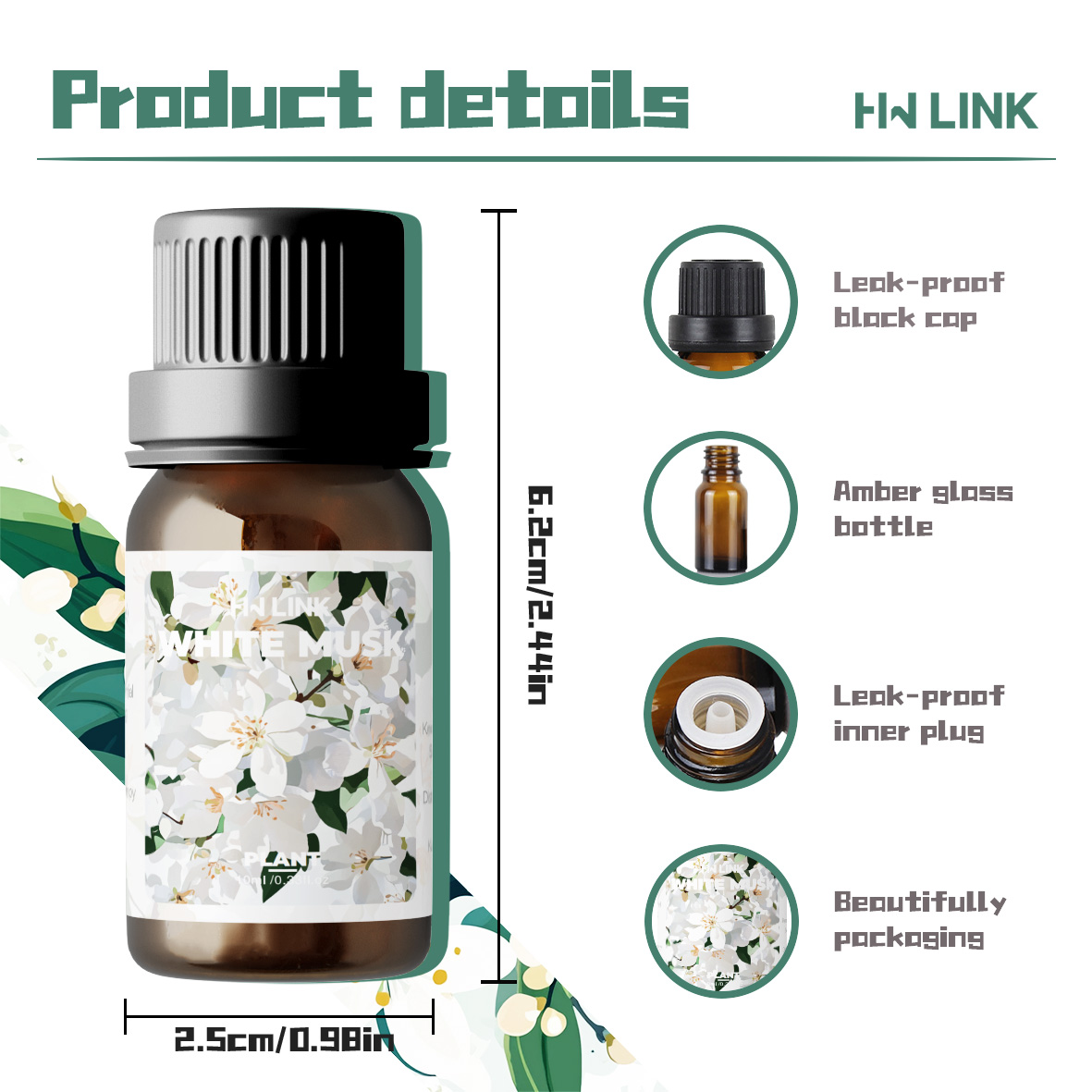 10ml White Musk Fragrance Oils - Candle Making Oils 评论和价格
