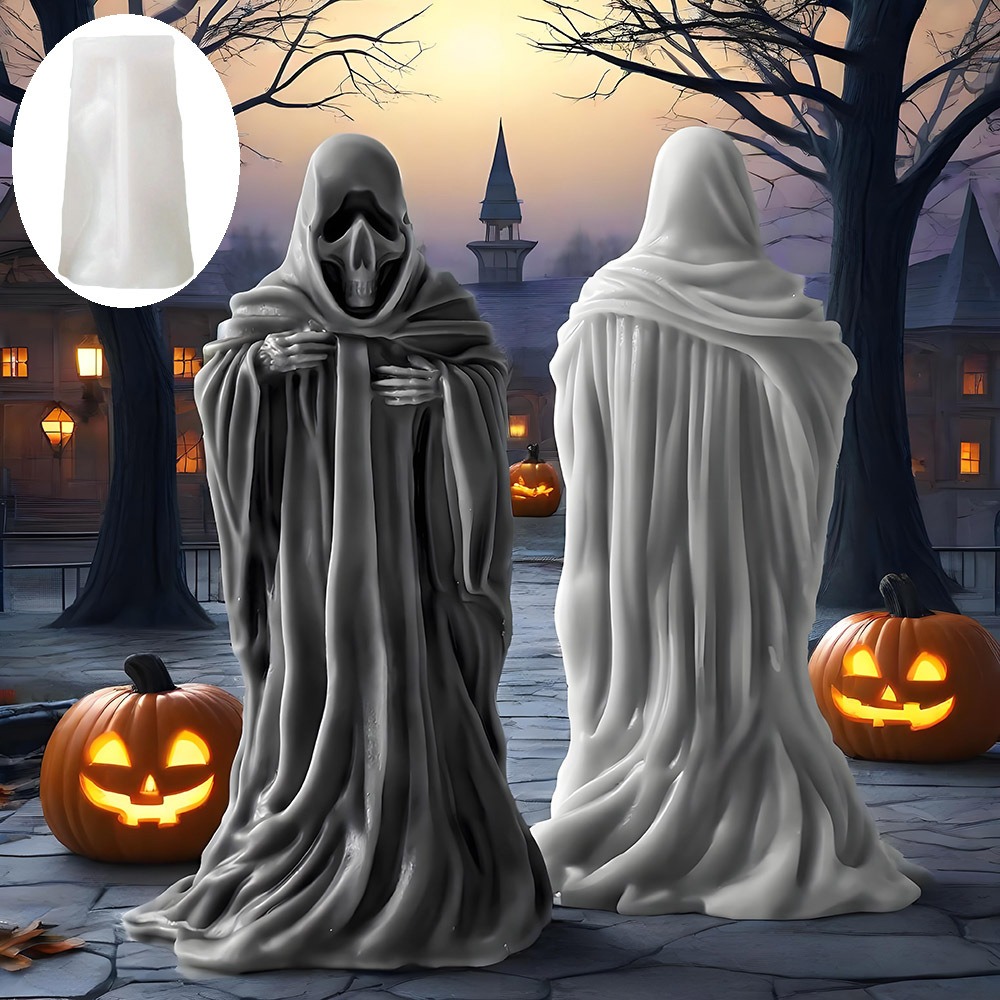 3D Skeleton Scent Candle Silic - Candle Making Video 评论和价格