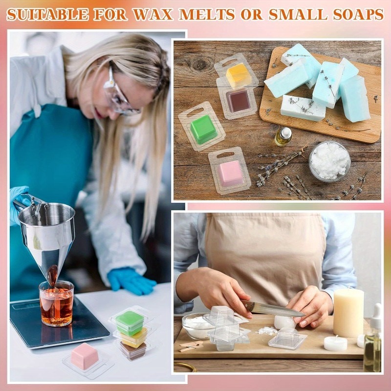 20/50pcs Clear Plastic Wax Mel - Candle Making Video 评论和价格