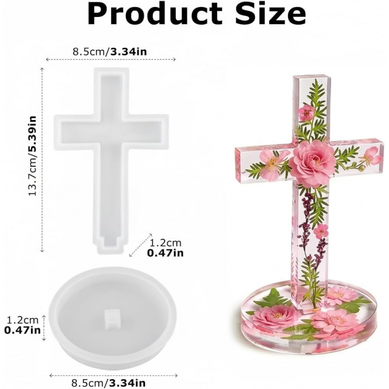 Two silicone molds with a base - Candle Making Classes 评论和价格