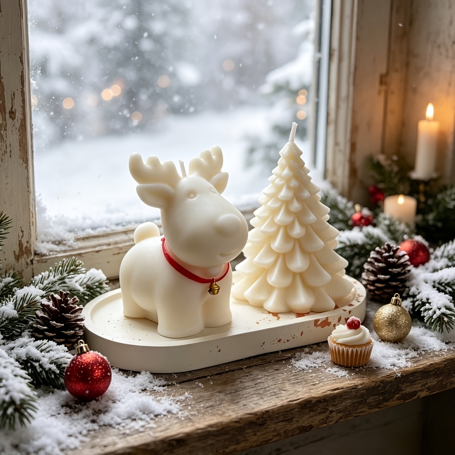 Clay Silicone Mold 3pcs Set: C - Candle Making Party 评论和价格