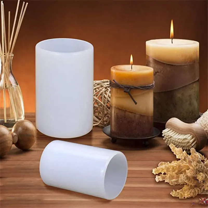 Cylinder Silicone Candle Molds - Candle Making Tips 评论和价格