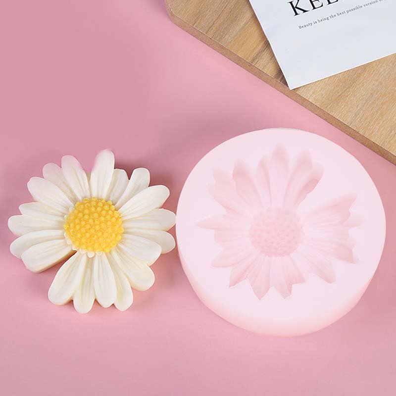 DIY Candle Silicone Mold Daisy - Candle Making With Beeswax 评论和价格