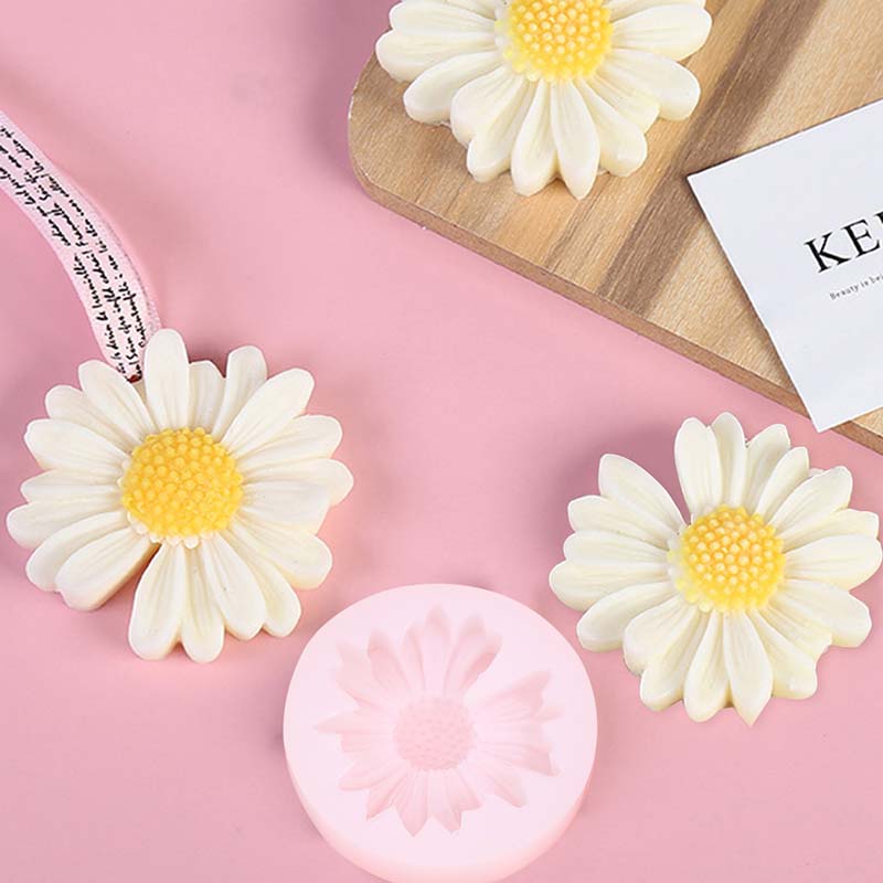 DIY Candle Silicone Mold Daisy - Candle Making With Beeswax 评论和价格