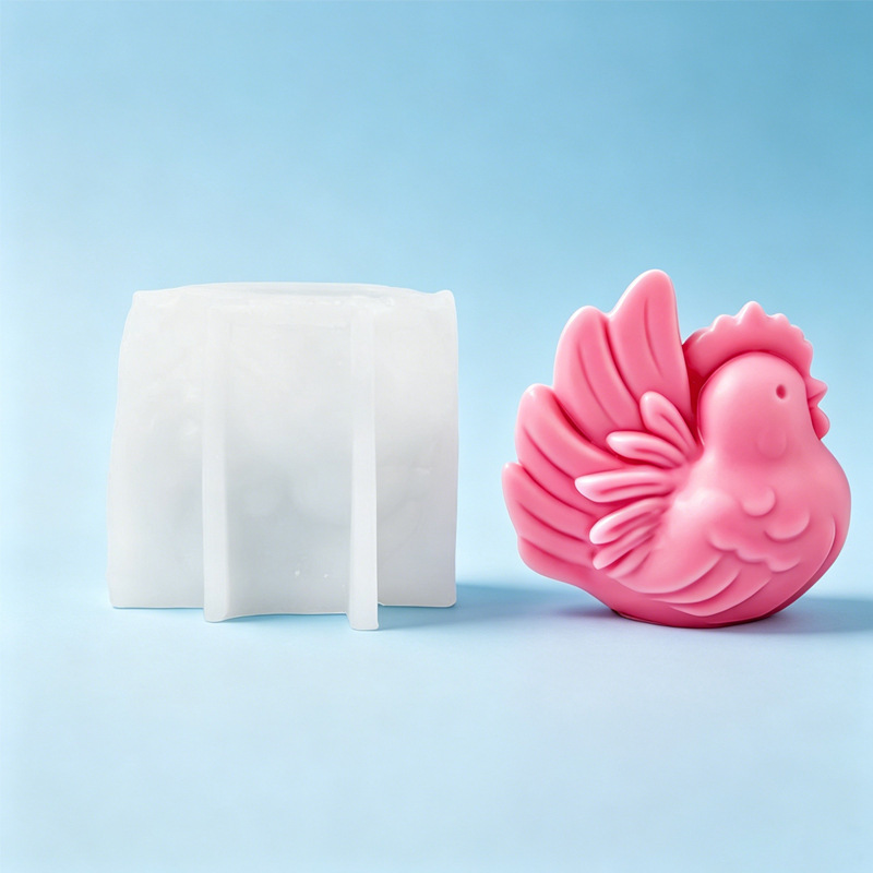 Cartoon Hen Silicone Candle Mo - Candle Making With Beeswax 评论和价格