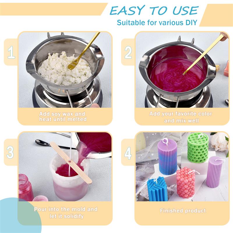 100/500g/1kg Pure Soy Wax Para - Candle Making Los Angeles 评论和价格
